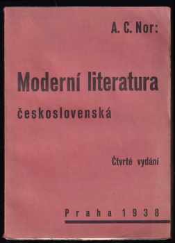 Moderní literatura československá