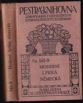 Moderní lyrika německá