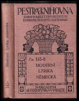 Moderní lyrika německá