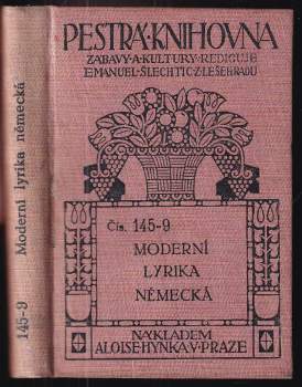 Moderní lyrika německá