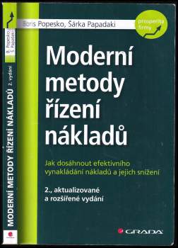 Moderní metody řízení nákladů