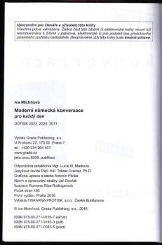 Moderní německá konverzace : pro každý den : jak se opravdu mluví