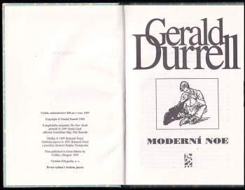 Gerald Malcolm Durrell: Moderní Noe