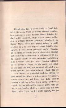 Richard Messer: Moderní pražský mystik Rainer Maria Rilke