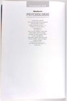 Grahame Hill: Moderní psychologie