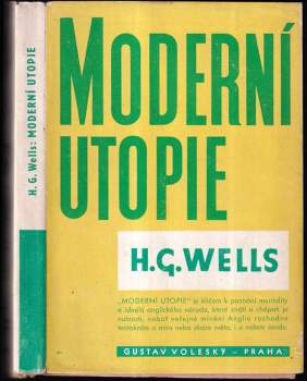 Moderní utopie - H. G Wells (1922, Gustav Voleský) - ID: 771994
