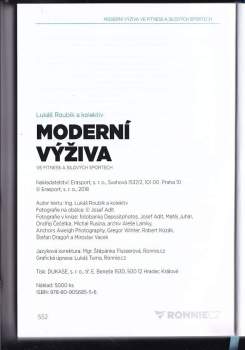 Lukáš Roubík: Moderní výživa ve fitness a silových sportech