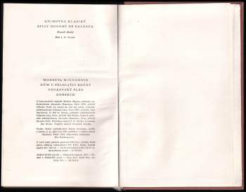 Honoré de Balzac: Modesta Mignonová ; Dům u Pálkující kočky ; Venkovský ples ; Gobseck