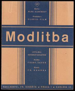 „Modlitba“