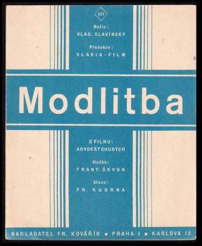 „Modlitba“