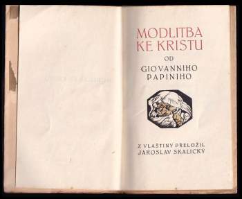 Giovanni Papini: Modlitba ke Kristu