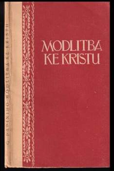 Modlitba ke Kristu
