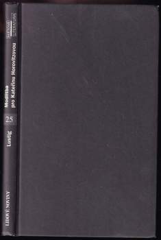 Arnost Lustig: Modlitba pro Kateřinu Horovitzovou