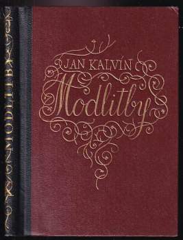 Jan Kalvín: Modlitby Jana Kalvína