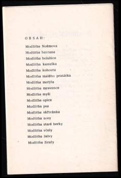 Carmen Bernos de Gasztold: Modlitby z Archy