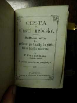 Jan Sandner: Cesta do vlasti nebeské