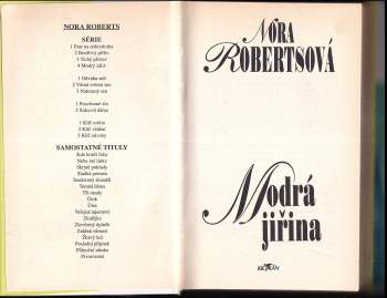Nora Roberts: Modrá jiřina