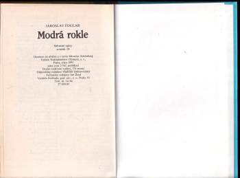 Modrá rokle