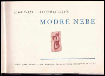 František Hrubín: Modré nebe