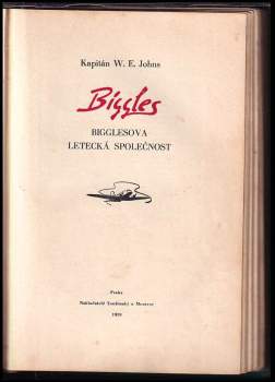 William Earl Johns: Biggles