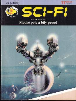 Modré pole a bílý proud