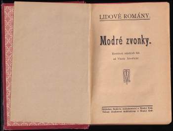 Vlasta Javořická: Modré zvonky