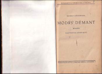 Henry P Stockton: Modrý démant