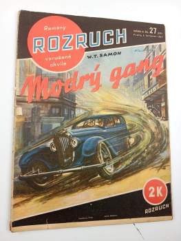 Modrý gang - Rozruch 184, ročník IV,, čís. 27