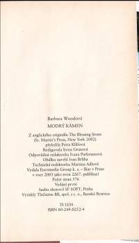 Barbara Wood: Modrý kámen