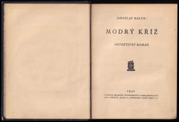Jaroslav Kalus: Modrý kříž