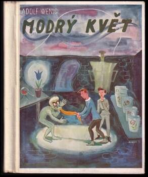 Modrý květ