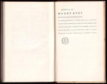 Novalis: Modrý květ