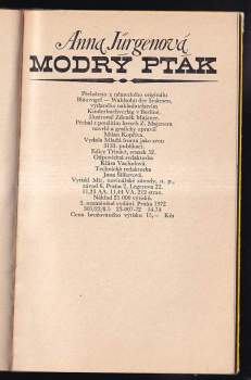 Anna Müller-Tannewitz: Modrý pták