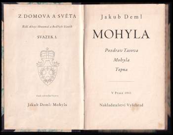 Jakub Deml: Mohyla