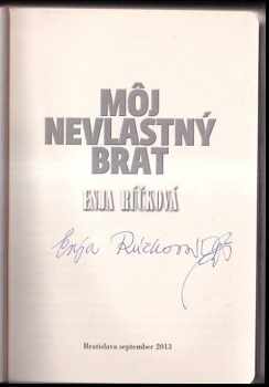 Enja Rúčková: Môj nevlastný brat