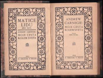 Andrew Carnegie: Moje cesta kolem světa