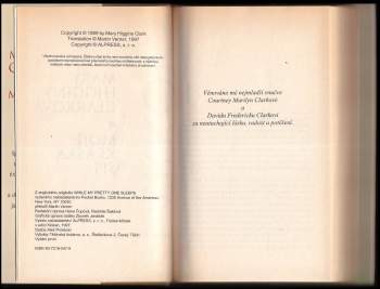 Mary Higgins Clark: Moje kráska spí