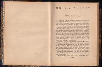 Marie Louise von Wallersee-Larisch: Moje minulost