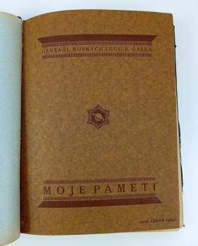 Radola Gajda: Moje paměti