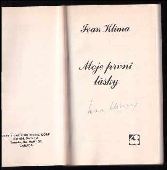 Ivan Klíma: Moje první lásky
