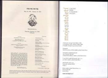 František Munk: Moje století