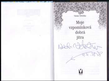Václav Větvička: Moje vzpomínková dobrá jitra