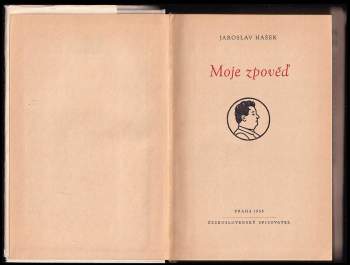 Jaroslav Hašek: Moje zpověď