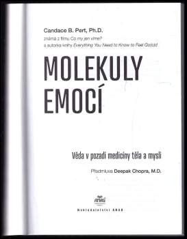Candace B Pert: Molekuly emocí