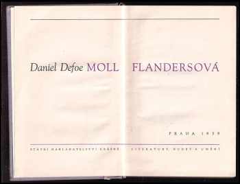 Daniel Defoe: Moll Flandersová