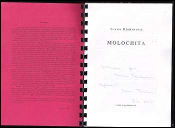 Ivana Blahutová: Molochita