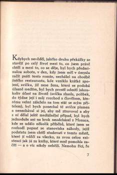Vítězslav Nezval: Monaco