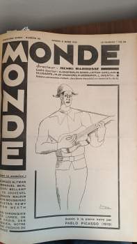 Henri Barbusse: Monde KONVOLUT 50 ČÍSEL
