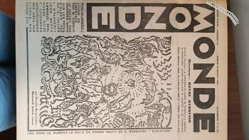Henri Barbusse: Monde KONVOLUT 50 ČÍSEL