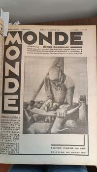 Henri Barbusse: Monde KONVOLUT 50 ČÍSEL